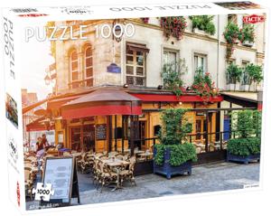 Tactic Puzzel Around the World: Cafe in Paris puzzel 1000 stukjes