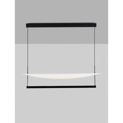 Lyora Design hanglampDiona ovaal zwart met wit - 9580677