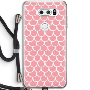 Dakpannetjes: LG V30 Transparant Hoesje met koord