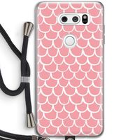 Dakpannetjes: LG V30 Transparant Hoesje met koord