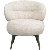 20% korting - Leen Bakker - Fauteuil Rolf - - Stof - Beige - 74x70x72.5 Cm