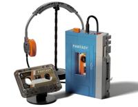 PANTASY Original Retro Draagbare Cassettespeler - 569 onderdelen