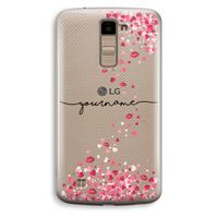 Hartjes en kusjes: LG K10 (2016) Transparant Hoesje