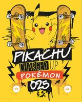 Pokémon Charged Up Pikachu Poster 40x50cm - thumbnail