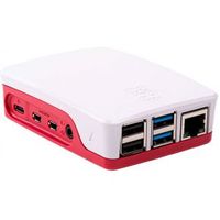 Behuizing Voor Raspberry Pi 4 Model B - Rood/Wit