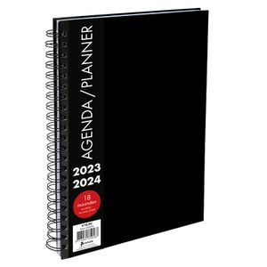 Planner spiraal Black 29x21cm