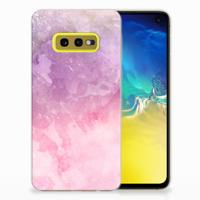 Smartphone hoesje Samsung Galaxy S10e Pink Purple Paint