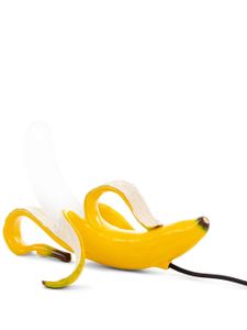 Seletti lampe Banana en verre - Jaune