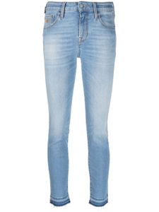 Jacob Cohën jean skinny à effet délavé - Bleu