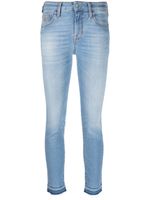 Jacob Cohën jean skinny à effet délavé - Bleu - thumbnail