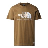 The North Face Berkeley California S/S T-Shirt Heren Utility Brown S