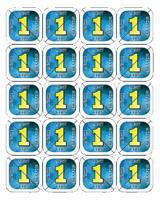 Consumptie breekmunt combicraft blauw 200st