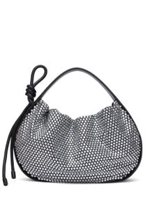 3.1 Phillip Lim sac porté épaule Origami à ornements en cristal - Argent