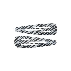 Haarspeldjes zebra print   -