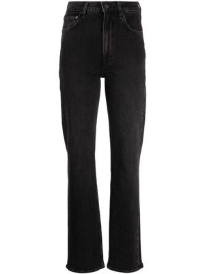 rag & bone jean Harlow à coupe droite - Noir