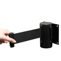 Toegangsriem zwart met zwarte riem