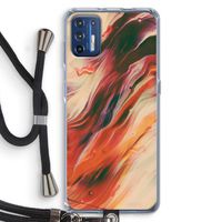 Forgotten Lands: Motorola Moto G9 Plus Transparant Hoesje met koord