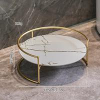 AureliaTower Luxe 2-Laags Badkamer & Make-up Organizer