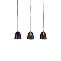 Venture Home Elda Hanglamp 75x16x17 - Zwart