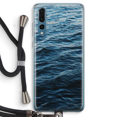 Oceaan: Huawei P20 Pro Transparant Hoesje met koord