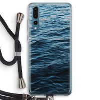 Oceaan: Huawei P20 Pro Transparant Hoesje met koord Oceaan: Huawei P20 Pro Transparant Hoesje met koord