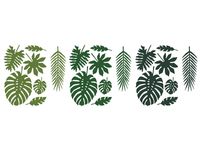 Tropische Decoratie Blaadjes Aloha (21 stuks)