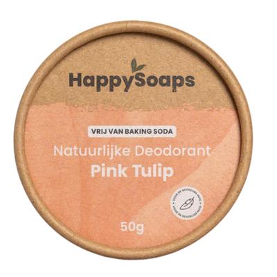 HappySoaps Natuurlijke Deodorant Pink Tulip