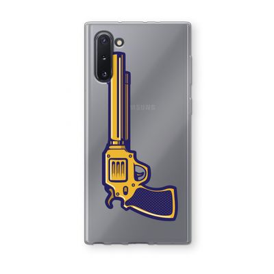 Pew Pew Pew: Samsung Galaxy Note 10 Transparant Hoesje