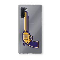 Pew Pew Pew: Samsung Galaxy Note 10 Transparant Hoesje