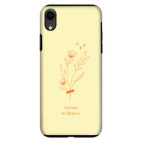No rain no flowers: iPhone XR Tough Case