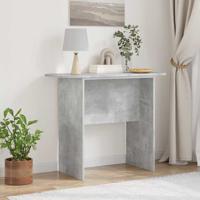 Wandtafel Beton Grijs 93 x 40 x 75 cm Bewerkt hout