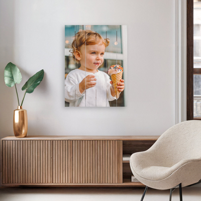 Foto op hout afdrukken - Planken - 60 x 80 cm