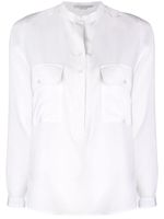 Stella McCartney chemise à poches poitrine - Blanc