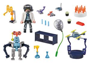 PLAYMOBIL City Life - Onderzoekers met robots Constructiespeelgoed