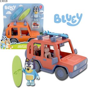 Moose Toys Bluey Speelauto met accessoires - Speelset