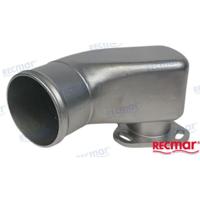 REPUESTOS MOTORES - Yanmar MAR129792-13552INOX - CODO ESCAPE YANMAR SERIES 4JH/ INOX