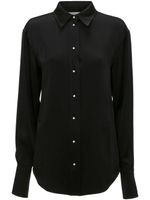 Victoria Beckham chemise à manches longues - Noir Victoria Beckham chemise à manches longues - Noir