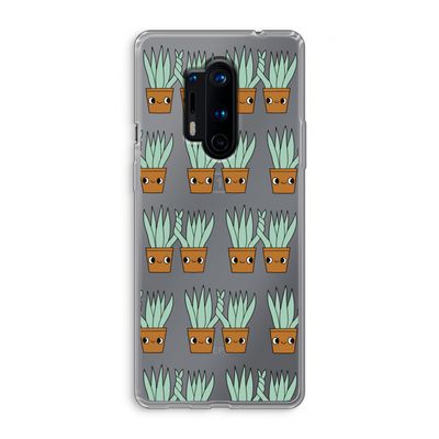 Sansevieria: OnePlus 8 Pro Transparant Hoesje