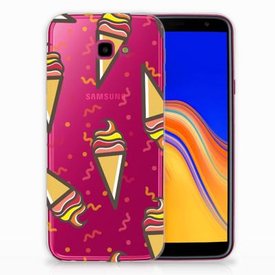 Samsung Galaxy J4 Plus (2018) | Siliconen Case | Icecream