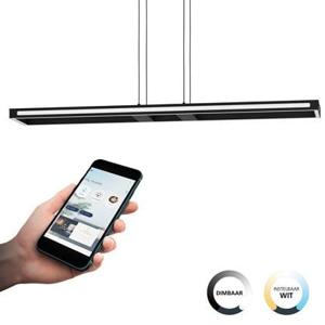 EGLO connect.z Salvilanas-Z Hanglamp - 116 cm - Zwart|Wit - Dimbaar