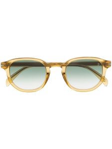 Eyewear by David Beckham lunettes de soleil à monture ronde - Jaune