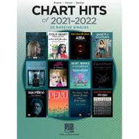 Hal Leonard Chart Hits of 2021-2022 voor piano, zang en gitaar