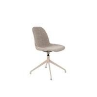 Zuiver Albert Kuip Swivel Eetkamerstoelen Taupe - Set van 2