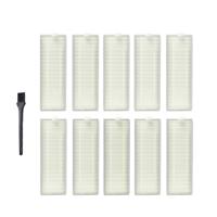 XI268 10 stuks I259 filter + G101 kleine zwarte borstel voor ILIFE A7 A9