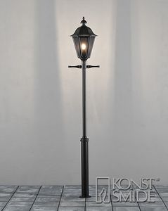 Lantaarnpaal Pallas 1-lichts 260 cm matzwart 550-750