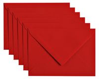 Envelop Papicolor C6 114x162mm rood