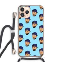 Drake Away: iPhone 11 Pro Max Transparant Hoesje met koord