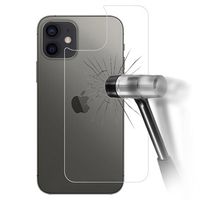 iPhone 12 Mini Gehard Glas Back Cover Protector - 9H - Doorzichtig - thumbnail