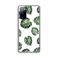 Tropische bladeren: Samsung Galaxy S20 FE / S20 FE 5G Transparant Hoesje Tropische bladeren: Samsung Galaxy S20 FE / S20 FE 5G Transparant Hoesje