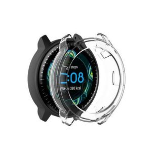 TPU Siliconen Cover Garmin Vivoactive Music 3 Transparant